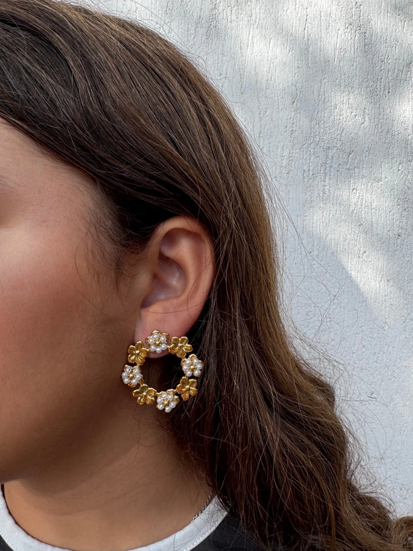 Boucle d'oreilles Flora