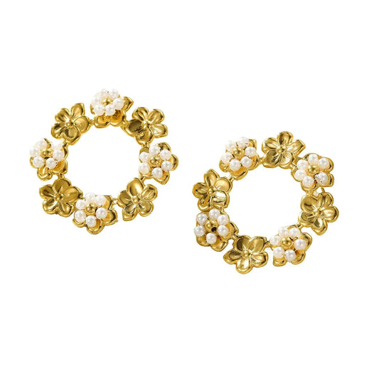 Boucle d'oreilles Flora
